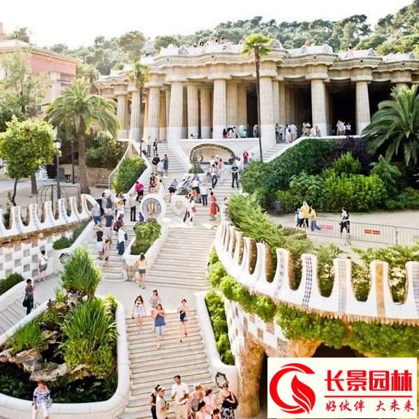西班牙Güell公園景觀設(shè)計(jì)圖賞 西班牙Güell公園景觀設(shè)計(jì)圖賞